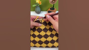 Crochet bag pattern sharing,Complete tutorial click up