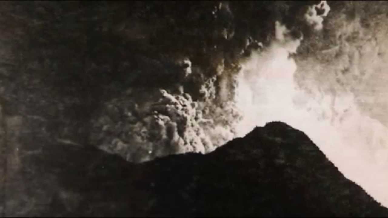 Volcán de San Salvador - Última Erupción - Junio 7 de 1917