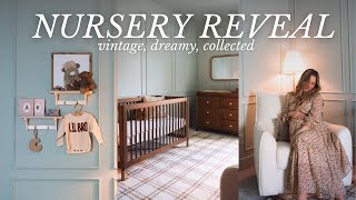 NURSERY REVEAL | vintage, dreamy, &amp; collected 🤎🧸