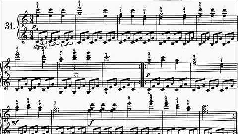 Con Brio Exam (CBE) Preliminary Czerny Op.599 No.31 Sheet Music