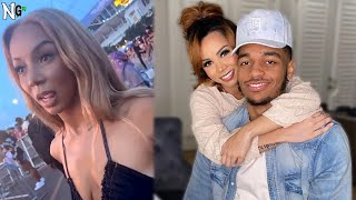 Brittany Renner Gets CONFRONTED At Rolling Loud For TRAPPING P.J. Washington