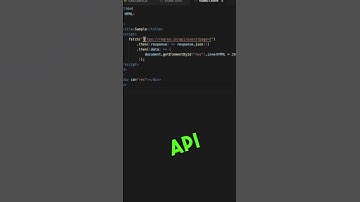 JavaScript Fetch API #shorts #javascript #coding
