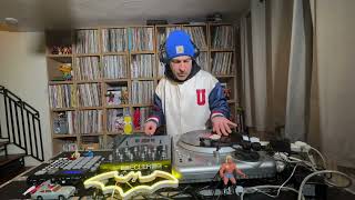 TURNTABLIST GUITAR ROUTINE USING MY MPC 500 & SCRATCH SOUNDS VOL4