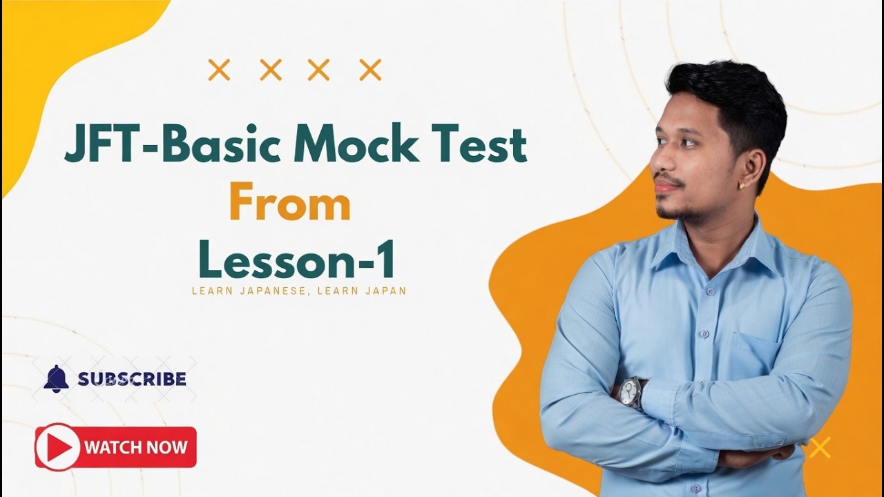 Jft Lesson JFT-Basic Mock Test Practice from Lesson 1 by Raju Shrestha Sensei ...