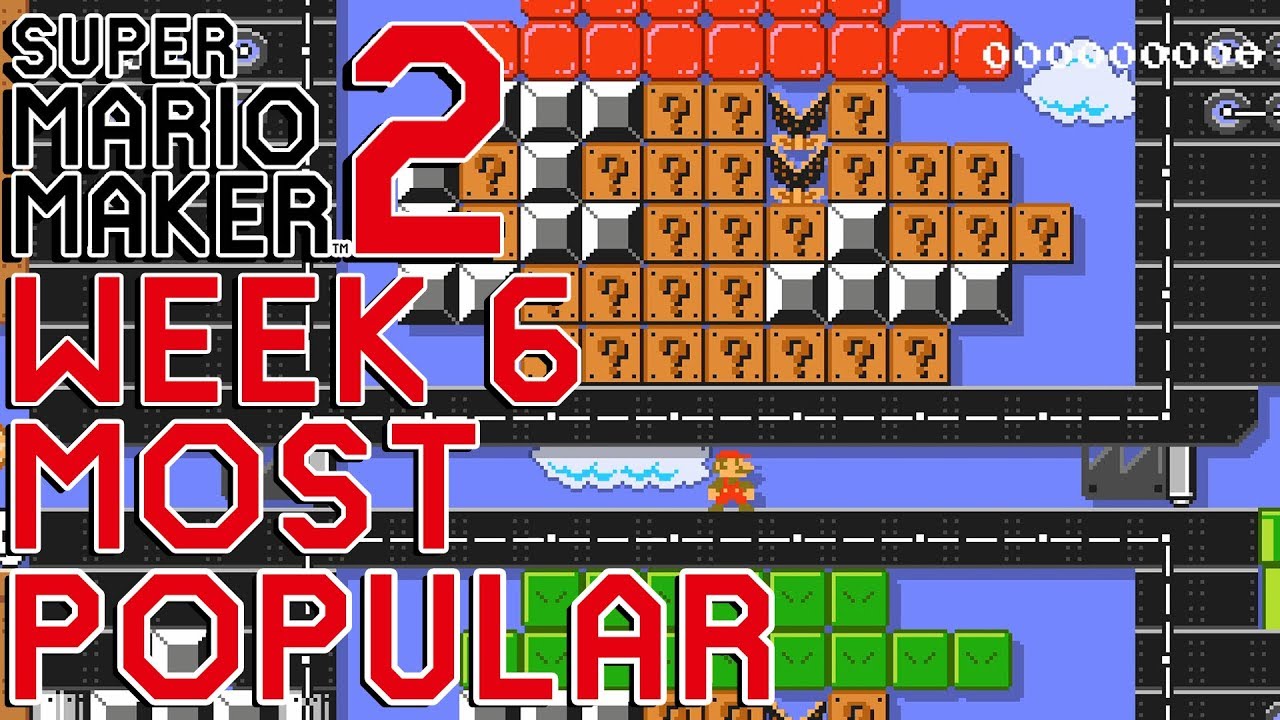 5 Most Popular Levels in Super Mario Maker 2 - Week 6