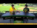 Zack Gelof on Playing Center Field