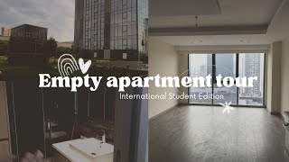 International Student: Empty Apartment Tour