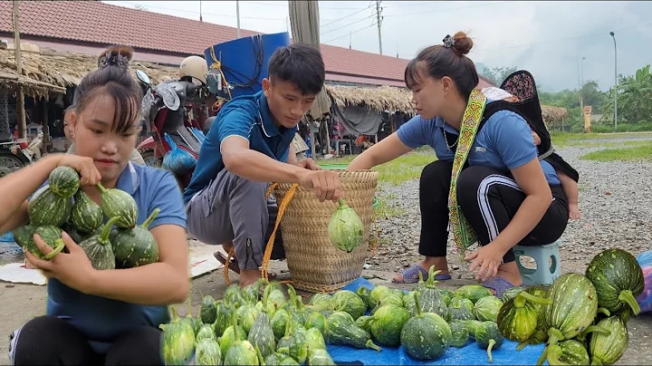 Baby Nguyet had to work hard with her parents to make a living when she was young - DayDayNews