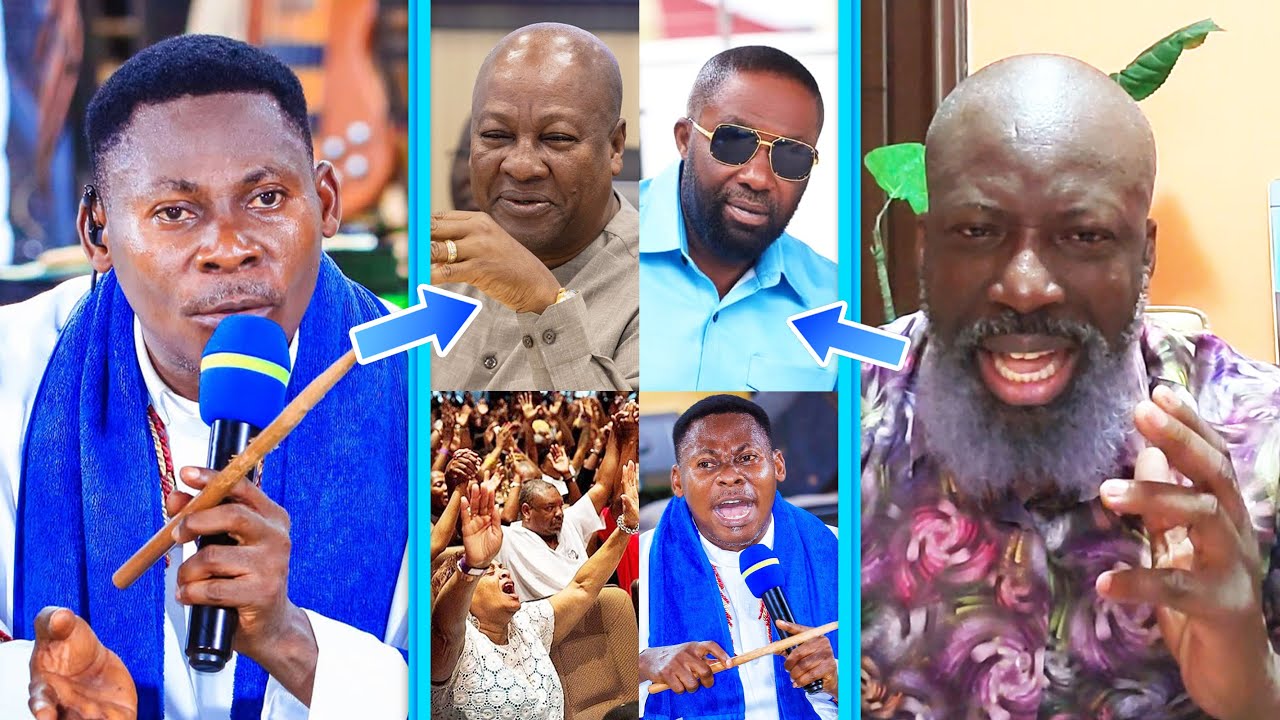 U’re Our Last Hope Else Coup D'etat! Apostle Okoh Agyemang vs Prez Mahama,  Fíres On 31st Night