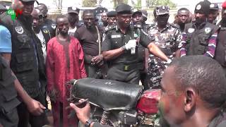 Details Police Parades 60 Notorious  Kidnappers and Armed Robbers Suspect Update