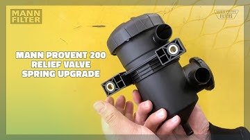 Mann Provent 200 Relief Valve Spring Upgrade - Western Filters