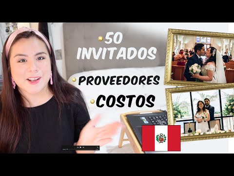 ¿CUÁNTO COSTÓ mi BODA? Presupuesto / 2022 / 2021