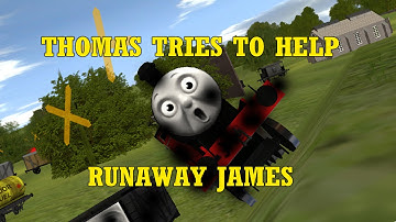The Adventure Begins in Trainz - Thomas tries to help runaway James