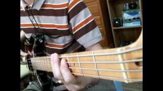 One last kiss jam bass chords