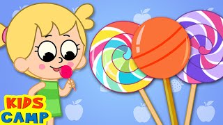 I Love Lollipops 🍭🍭 | KidsCamp Nursery Rhymes And Baby Songs