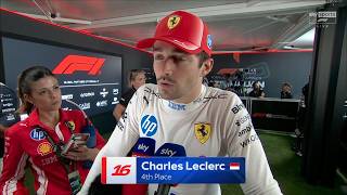 Charles Leclerc Post-Race interview | 2026 Azerbaijan Grand Prix |