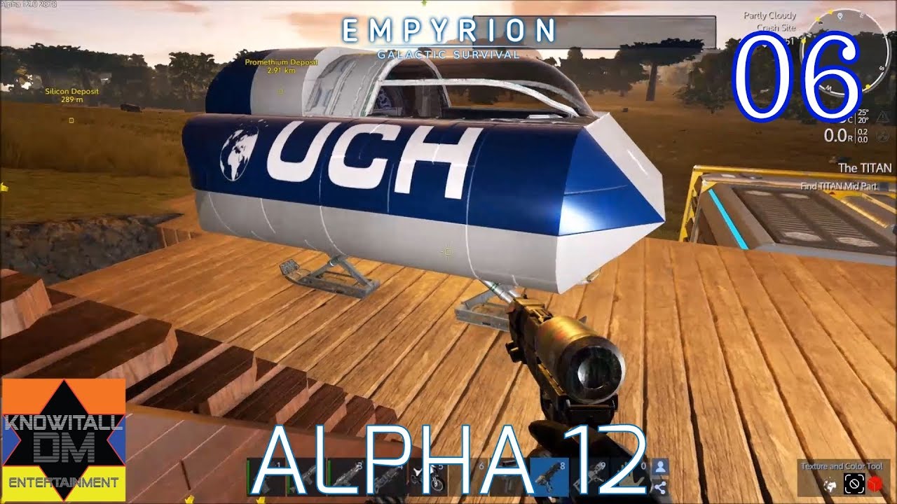 CHECK OUT THE UCH CARGO POD I BUILT in Alpha 12 in Empyrion Galactic