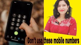 Advance mobile numerology || bad combination in your mobile number || total of number correction