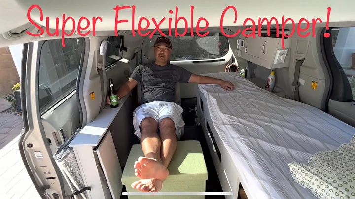 I Built The Most "FLEXIBLE" Camper Tour With Business Class Seating!  Sienna Tiny Camper V4 ep.14
