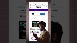 Being trader latest intraday mastery mentorship full course download