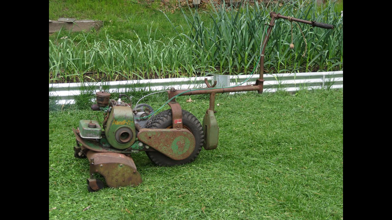 1949 Bolens Handi-Ho / Repair, Startup and Mowing