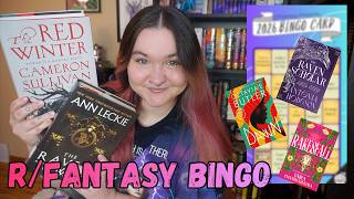Reading Fantasy and SciFi Books Until I Get a Bingo! // R/Fantasy Reddit Bingo Challenge