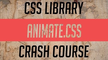 How to use Animate.CSS || CSS Library Crash Course Under 10 Minutes!