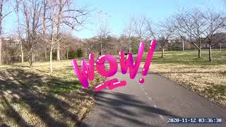 Roanoke River Greenway bike ride.