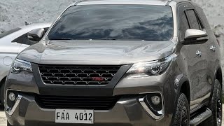 For Sale Fortuner 4x2 V 2017 automatic Diesel top of the line #fortuner #toyotafortuner #carforsale 