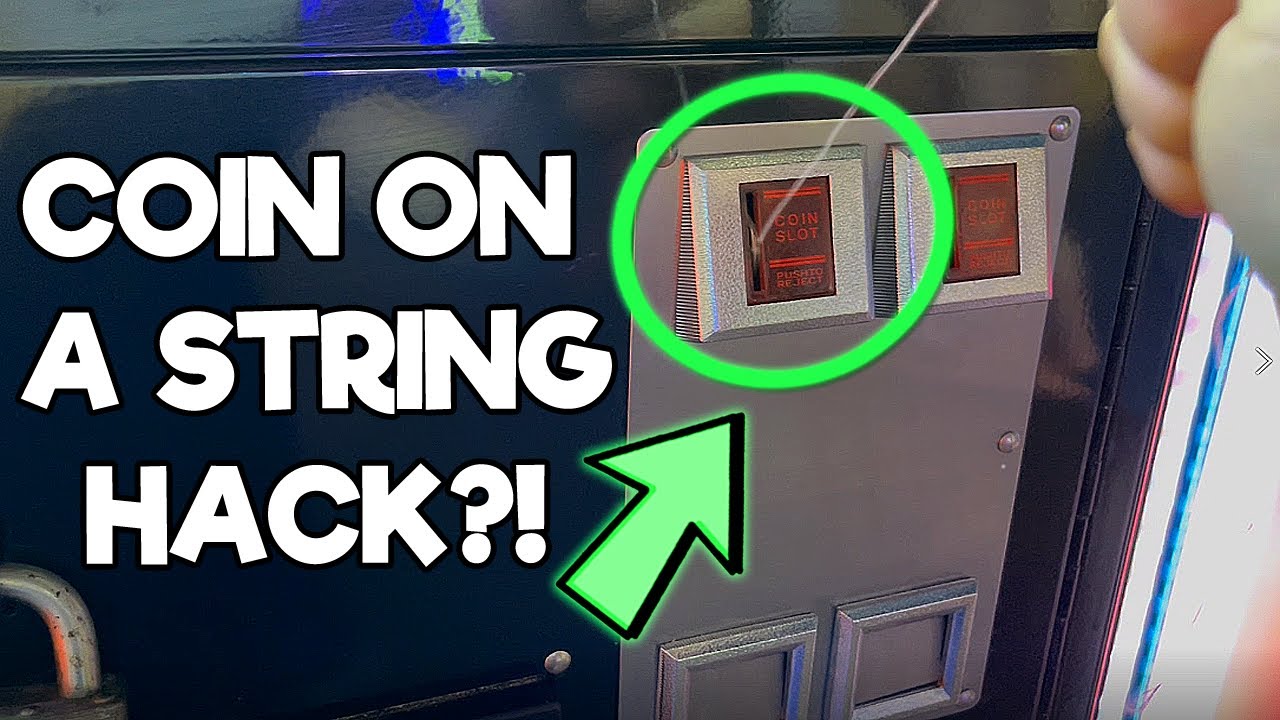 Does This Coin On A String HACK Work In Arcade Games?! 