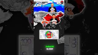 Will BRICS R5 Currency Destroy the US Dollar?⚡ #shorts #geography