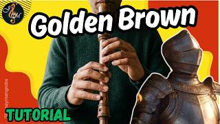 Golden Brown - The Stranglers - Flauta Dulce (Tutorial Fácil)
