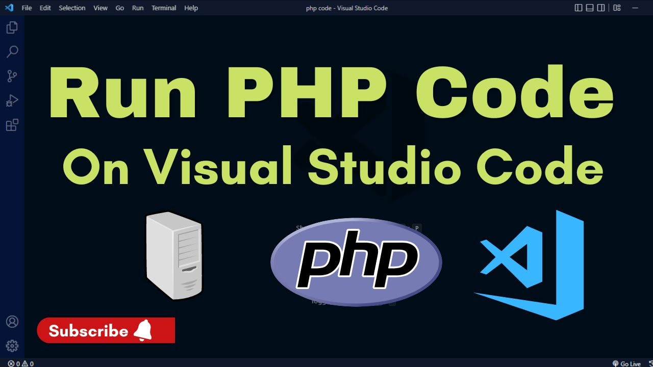 How to Run PHP Code in Visual Studio Code Terminal Console | PHP Executable  Path VS CODE - YouTube