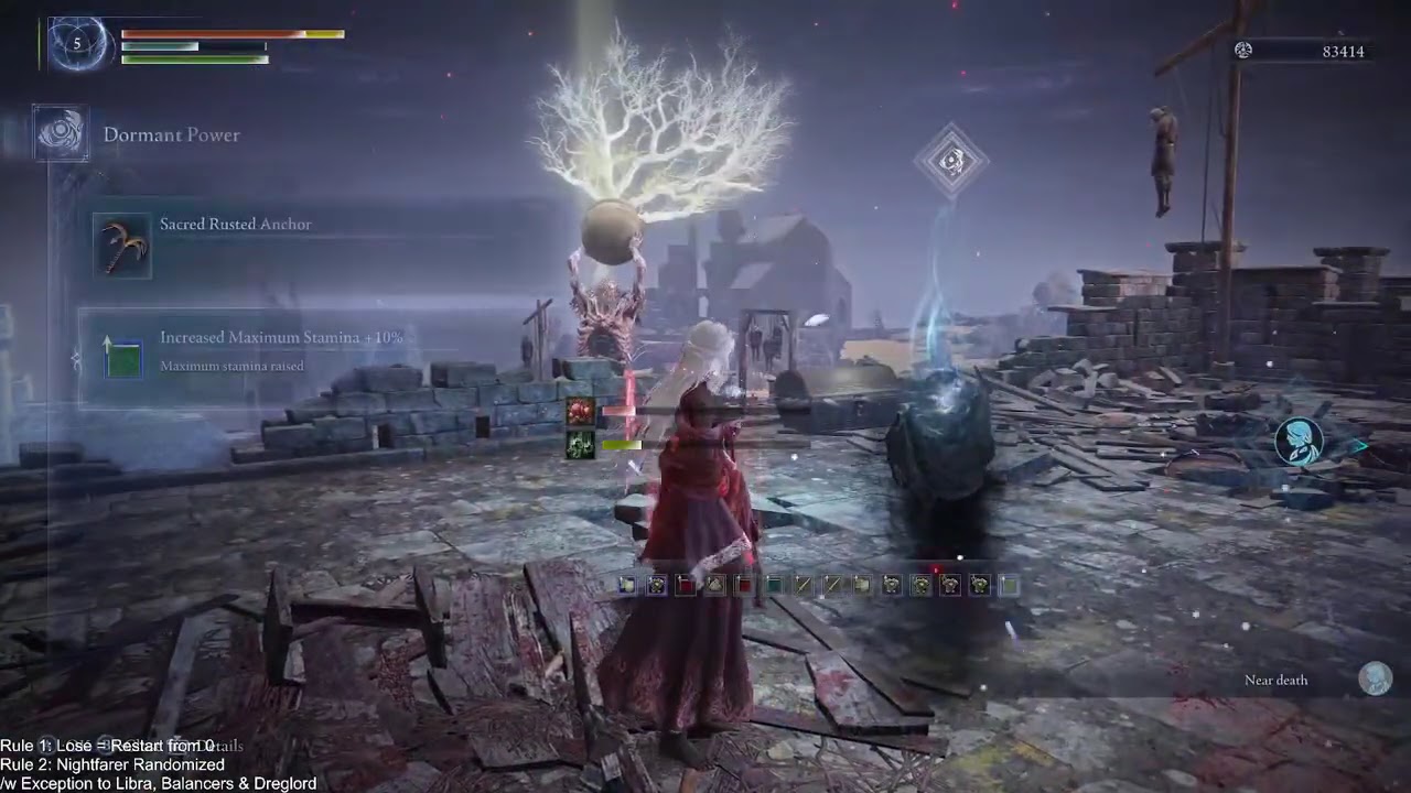 Deep of Night 0-9999 Permadeath Climb Random Trios Run 6