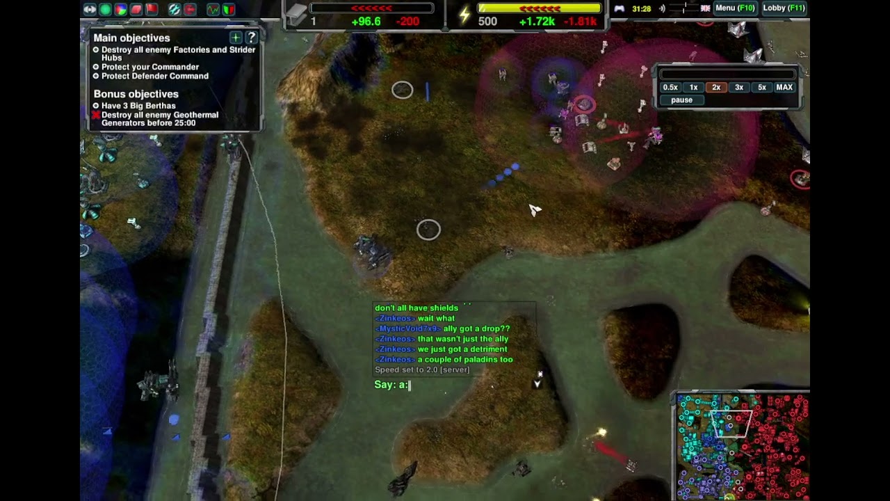 Zero-K Campaign Replays - Ungtaint (Brutal)