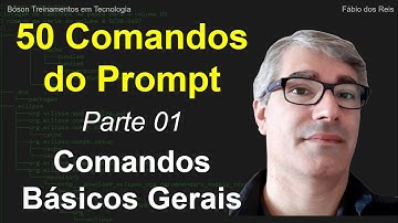 50 comandos do Prompt de Comandos 01 - Comandos Básicos Gerais