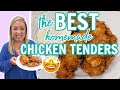 The best at home chicken tenders you will ever eat  make dinner with us  easy weeknight recipe