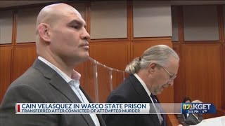 Ex-MMA fighter Cain Velasquez being held at Wasco State prison