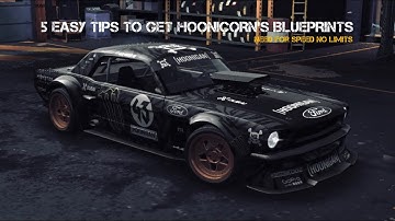 How to get blueprints of hoonicorn / five easy tips to get blueprints in need for speed no limits