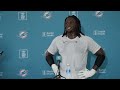 Patrick Paul meets with the media | Miami Dolphins
