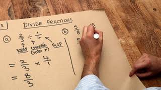 Key Skill - Divide fractions. screenshot 5