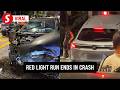 Driver arrested after running red light in Damansara Perdana