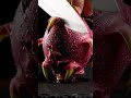 Black Dragon Fruit ASMR Slicing #asmr #satisfying