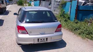 Видео-тест автомобиля Subaru Impreza (серебро, GG2-007869, Ej152, 2000г.)