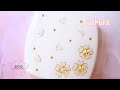 100均材料で簡単♪ふわっと可愛らしい桜のコンパクトミラーの作り方～UVレジン～ハンドメイド、りと、RITO、花、鏡、リメイク、ハート、春