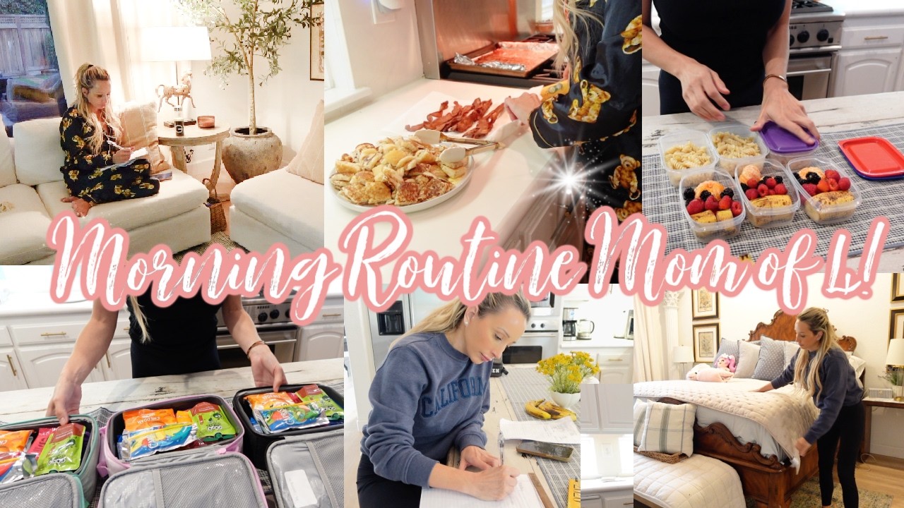 MORNING ROUTINE MOM OF 4 // MANAGING OVERWHELM WITH PROVEN Routines (DO MORE CALMLY)