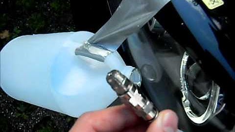 Testing Methanol spray purging and in dash gauge hijack