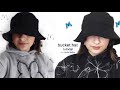 HOW TO SEW A BUCKET HAT (and how to make the pattern) FREE PATTERN DOWNLOAD