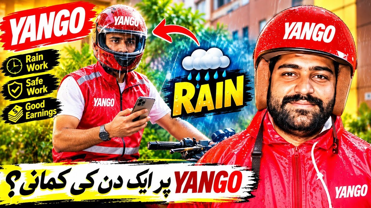Yango Rider One Day Working as Yango Rider || Yango Rider Earnings in Pakistan ...