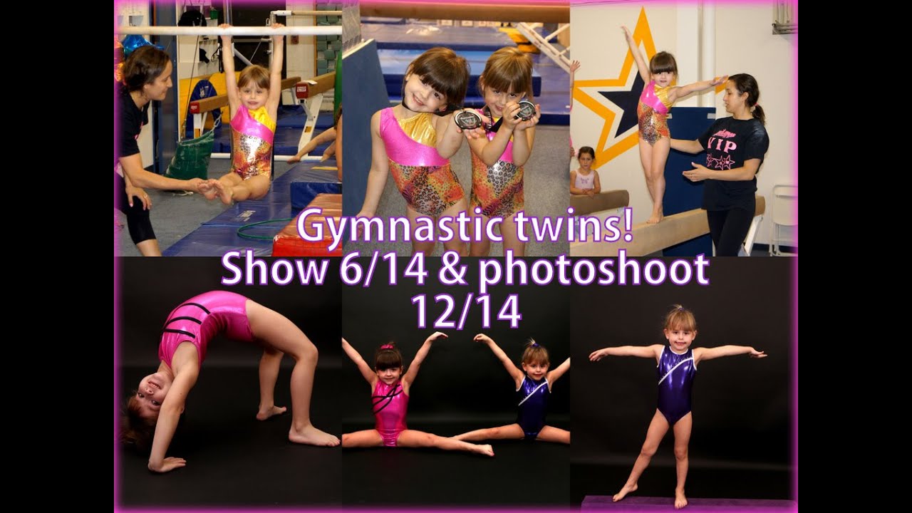 4 year old Twin Gymnastics Pictures From Show & Photoshoot YouTube